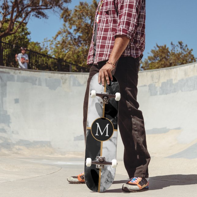 Skate Painel de Controlo Monograma - Mármaco de Verifica (Ao ar livre 2)