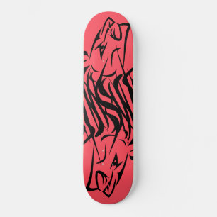 Skate Painel de Cores Personalizado - Lion em Execução