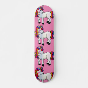SKATE PAINEL DE ESQUARTOS UNICORN PINK
