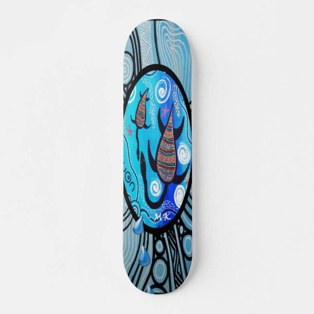SKATE PAINEL DE ESQUERDA TURTLE DREAMING II (Frente)