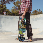 Skate Painel de ilustração do Grafite urbano<br><div class="desc">Tabuleiro de ilustração do Grafite urbano</div>