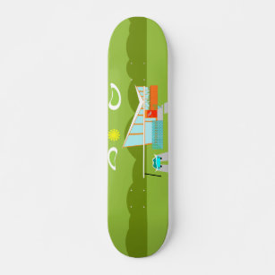 Skate Painel de navegação da Primavera da Palm Retro