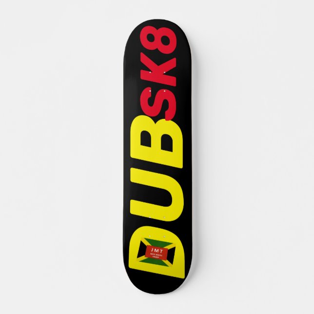 Skate Painel de navegação DUBSK8 JMT, deck de 7¾" (Frente)