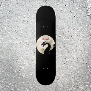 Skate Painel Personalizado do Dragão Mítico