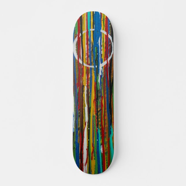 Skate Paint DRIPS (Frente)