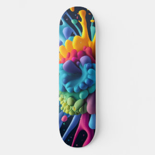 Skate Paint Splatter