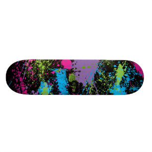 Skate Paint Splatter