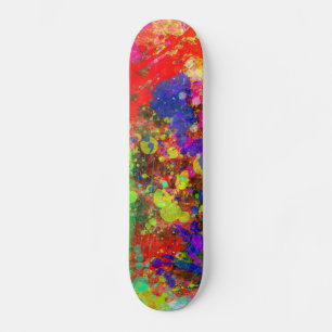 Skate Paint Splatter