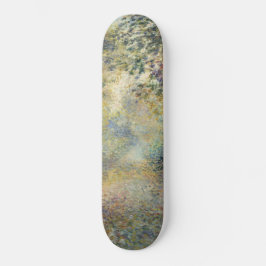Skate Paisagem na floresta (por Pierre-Auguste Renoir)