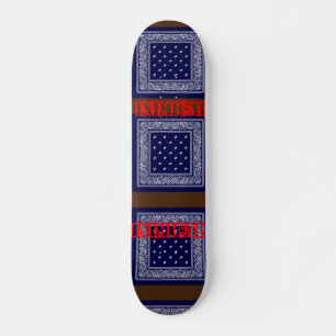 Skate Paisley Azul Inimical