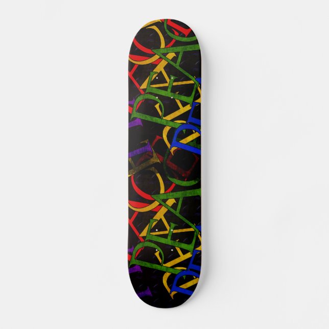 Skate Palavras da paz (Frente)