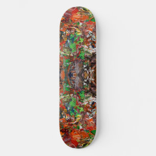 Skate Paleta do Artista: Padrão Expressivo de Pinceladas