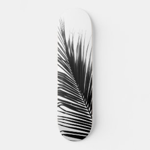 Skate Palm Leaf Black & White DelCE #1 #tropical #wall