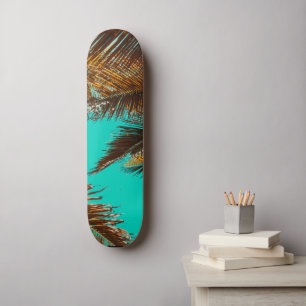 Skate Palm Tree Paisagem Tropical Legal Wall Art