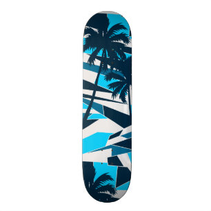 Skate Palmeiras abstratas do surf