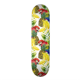 Skate Papagaios e fruta tropical