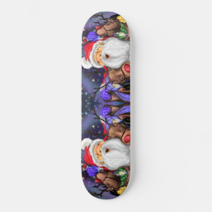Skate Papais noeis engraçados e Rebeldes Festa de Natal