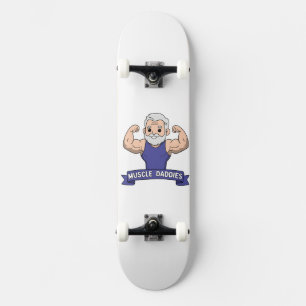 Skate Papaizão Musculoso Fofo Kawaii Barbudo