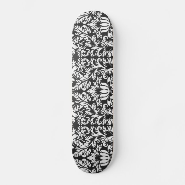 Skate Papel de parede clássico Damask Lace Brocade (Frente)
