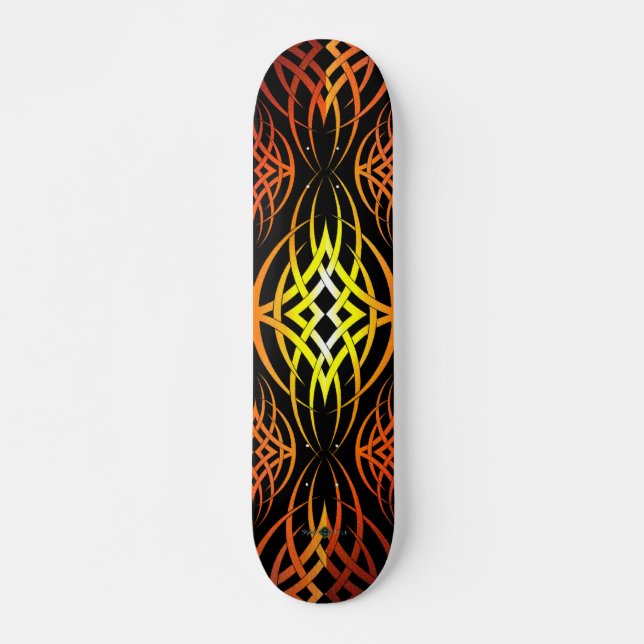 Skate Papel de Parede Eclipse (Sombreamento com Brilho) (Frente)