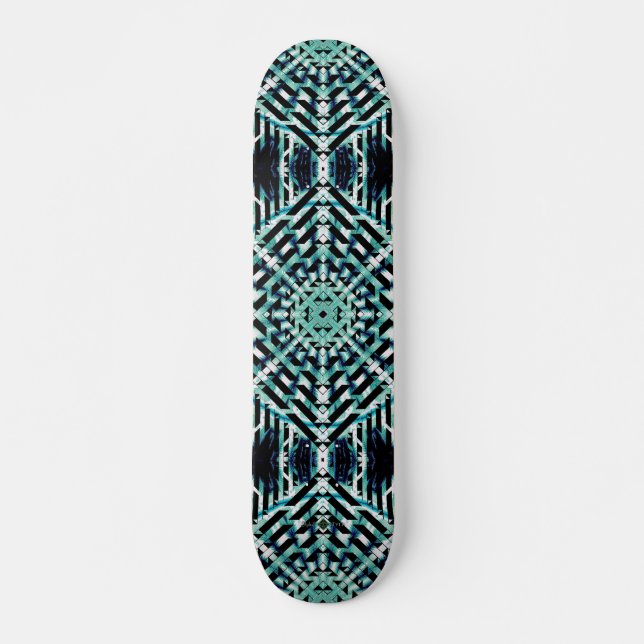 Skate Papel de Parede Onda Sonora Espectral (Frente)