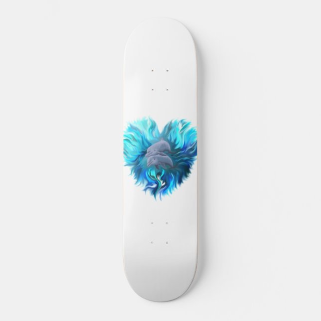 Skate Par de golfinhos (Frente)