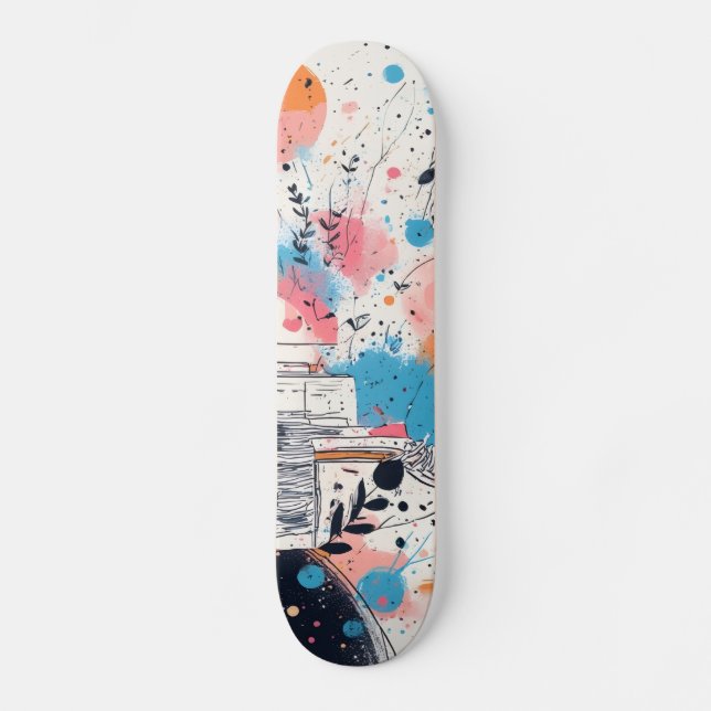 Skate para o futuro: Neon Pink Edition (Frente)