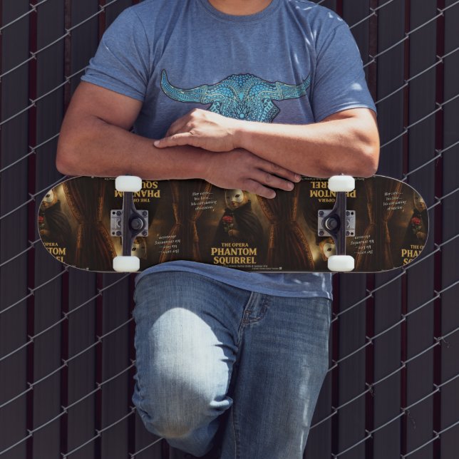 Skate Paródia de Esquilo Fantasma da Ópera (Ao ar livre 3)