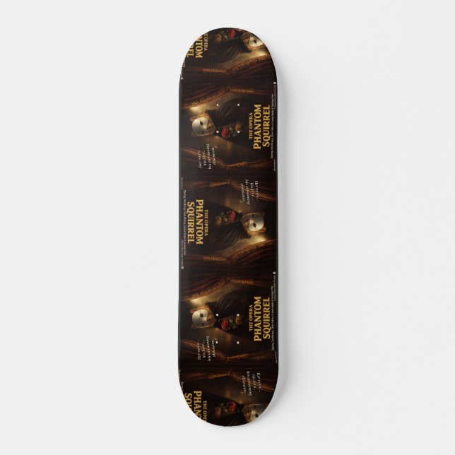 Skate Paródia de Esquilo Fantasma da Ópera (Frente)