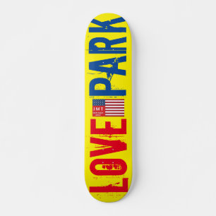 Skate PARQUE DO AMOR Skateboard, 7¾" Deck