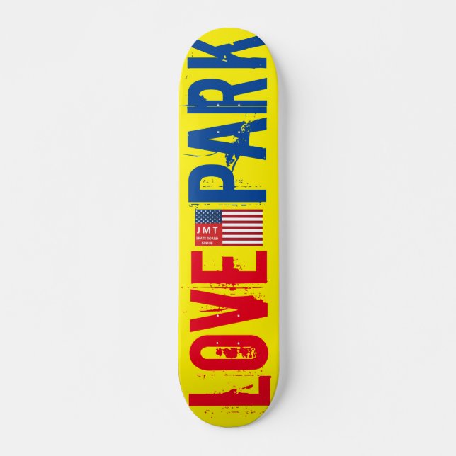 Skate PARQUE DO AMOR Skateboard, 7¾" Deck (Frente)