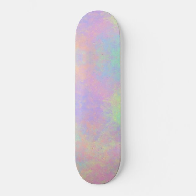 Skate Pastel Mottled Psicodélico (Frente)
