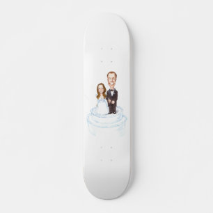 Skate Patinação com William & Kate Skateboards Reais