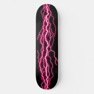 Skate Patinação Elétrica Rosa Legal