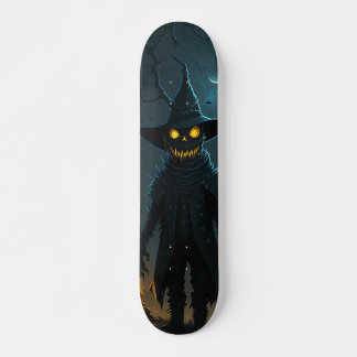 Skate Patineta Espantapájaros Fantasma En La Noche
