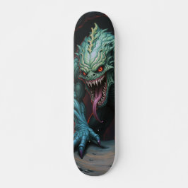 Skate Patineta Monstruo Lagarto Poseído