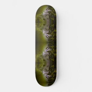 Skate Patineta verde oliva remolino