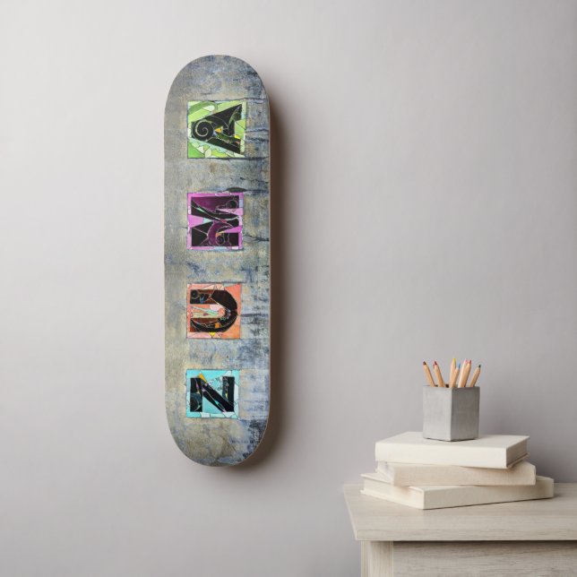 Skate Patinete Zuma (Arte de parede)