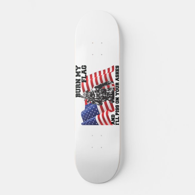 Skate Patriota Americano (Frente)
