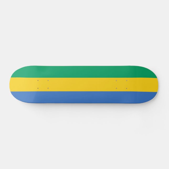 Skate Patriotic Gabon Flag (Horz)