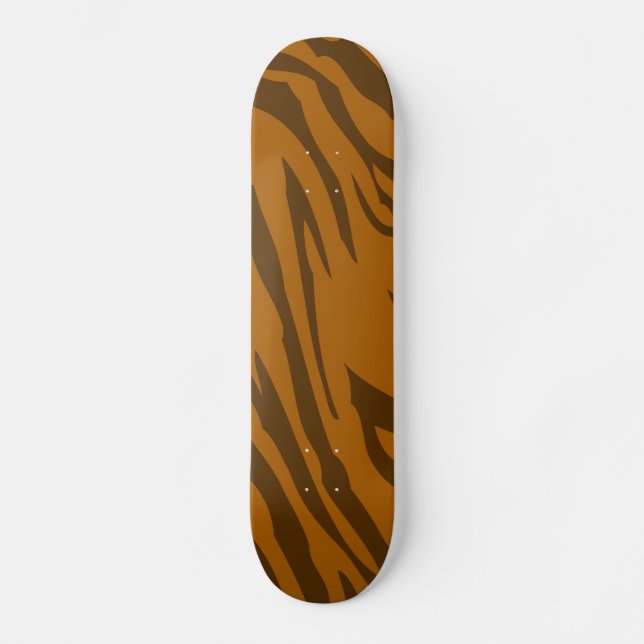 Skate Patterno Zebra Abstrato Art Personalizado 3 - skat (Frente)