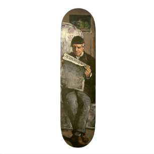 Skate Paul Cezanne   o pai do artista, lendo do "o v�