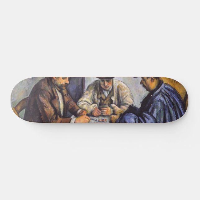Skate Paul Cezanne - Os Jogadores de Cartas (Horz)