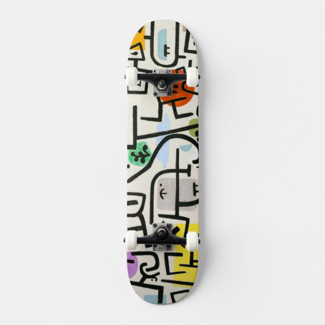 Skate Paul Klee Expressionista Abstrato Rich Harbour (Frente)