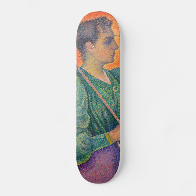 Skate Paul Signac - Mulher com Guarda-Sol (Frente)
