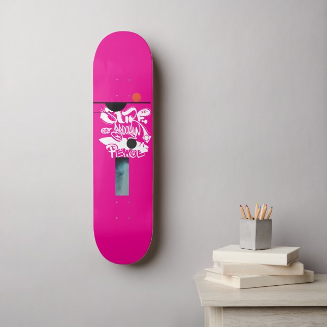 Skate Paz Retro Surf Brooklyn Legal  (Arte de parede)