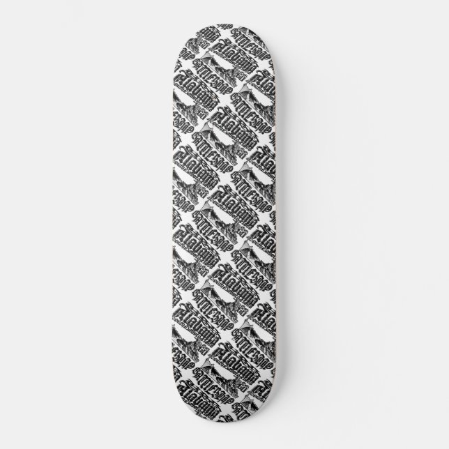 Skate Pé-de-batalha Alabama 8 1/8" (Frente)