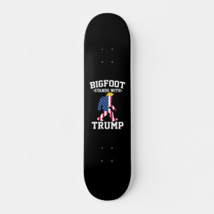 Skate Pé Grande Apoia Trump Eleições 2024