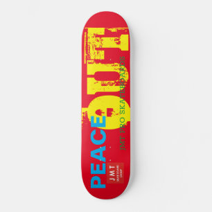 SKATE PEACE OUT SKATEBOARDS / JMT EUA