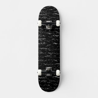 Skate Pedra preta e prata